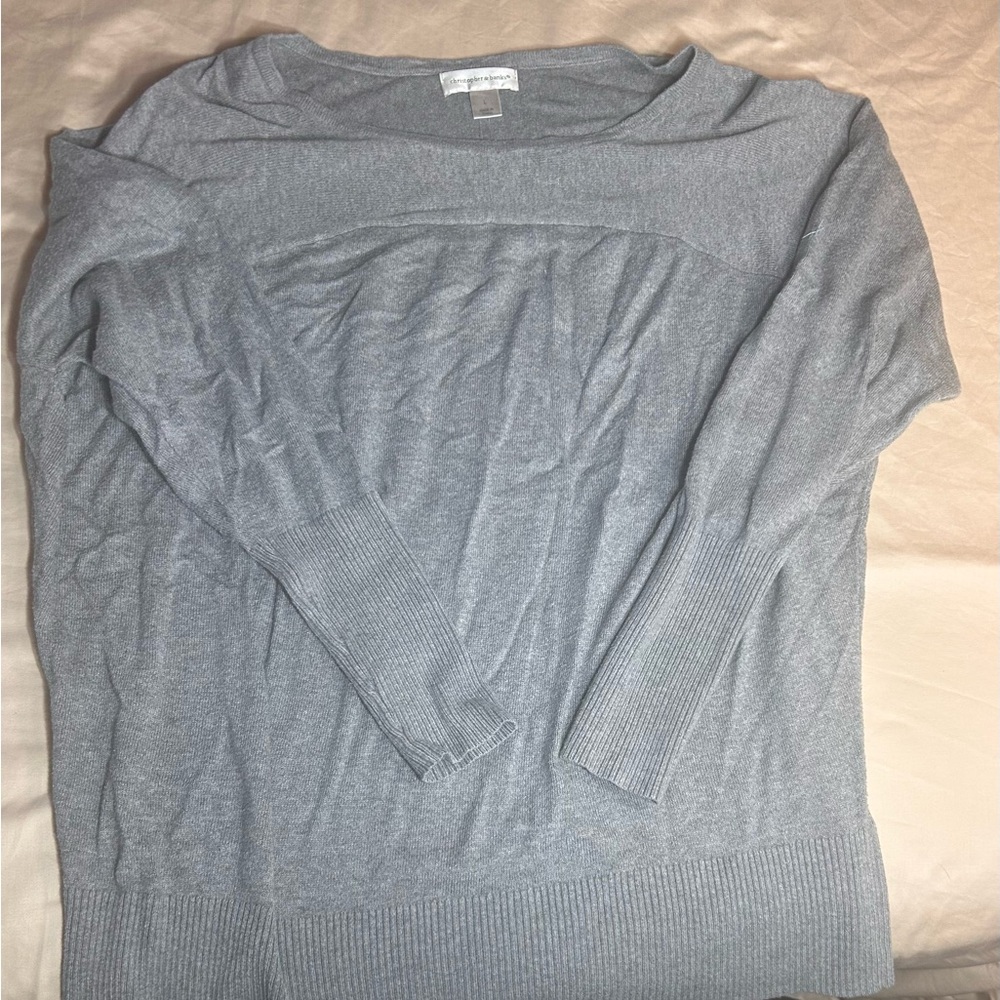 Christopher & Banks Gray Sweater